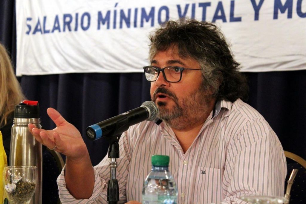 Daniel Yofra, líder de la Federación Aceiteros