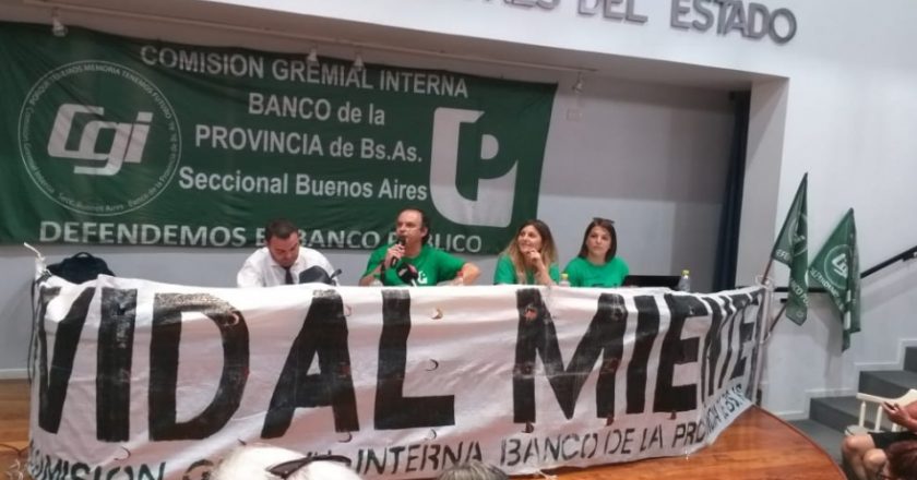 CGI del Banco Provincia: «Vivimos la ‘Gestapo’ desde adentro, nadie nos la va a contar»