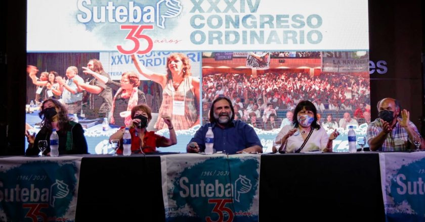 Para Baradel, Macri y Vidal tomaron al SUTEBA «como el enemigo publico número 1» y «como no pudieron encontrar nada, ni siquiera un papelito para armar una causa, inventaron todas otras cosas para difamarnos»