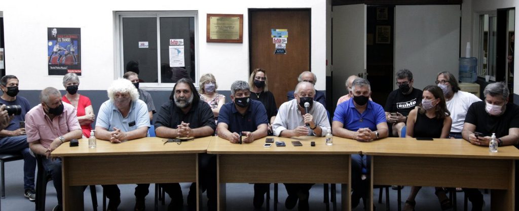 Yasky denunció que "hay, por lo menos, 12 sindicalistas que fueron víctimas" de la mesa judicial de Vidal