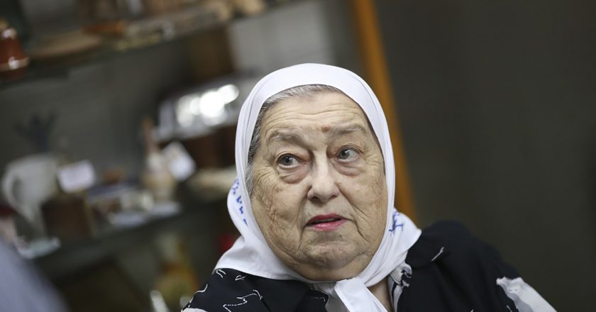 Hebe de Bonafini elogió a Pablo Moyano: «Es un tapado, no habla mucho, hace»