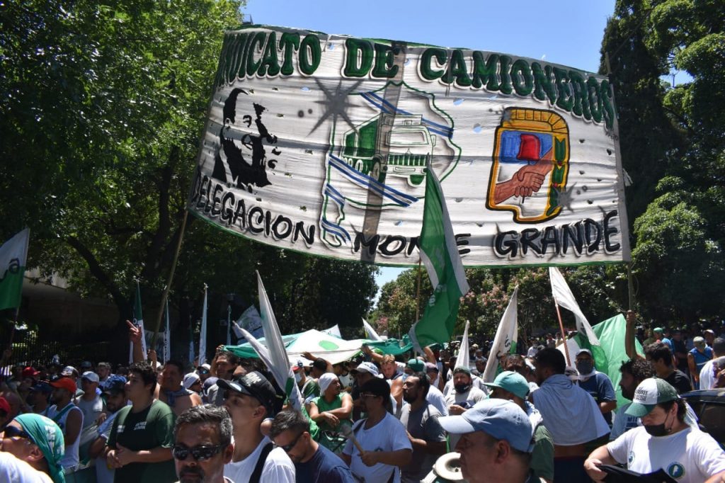 Última movilización de Camioneros