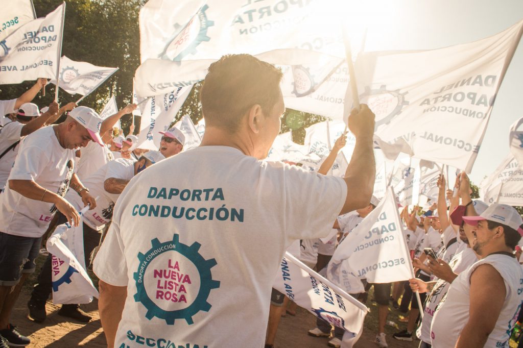 Daporta presentó a sus candidatos y aseguró que es un momento "bisagra" en el que "se viene el verdadero recambio generacional" en la UOM Avellaneda