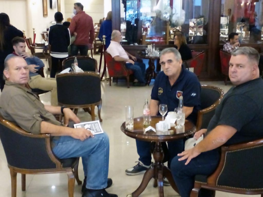 Schmid se reunió con Sergio Berni para analizar las circunstancias del atentado contra el dirigente guinchero Roberto Coria