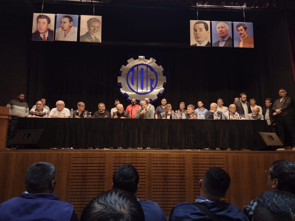 Habló Furlán tras ser electo nuevo líder de la UOM: "Van a encontrar una UOM dispuesta a defender un modelo industrial y de desarrollo, que defienda a los trabajadores y alcance la felicidad de nuestra gente"