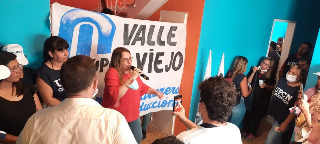 Andrés Rodríguez empezó su campaña en Catamarca y va por otra reelección al frente del gremio de estatales UPCN que comanda desde 1990