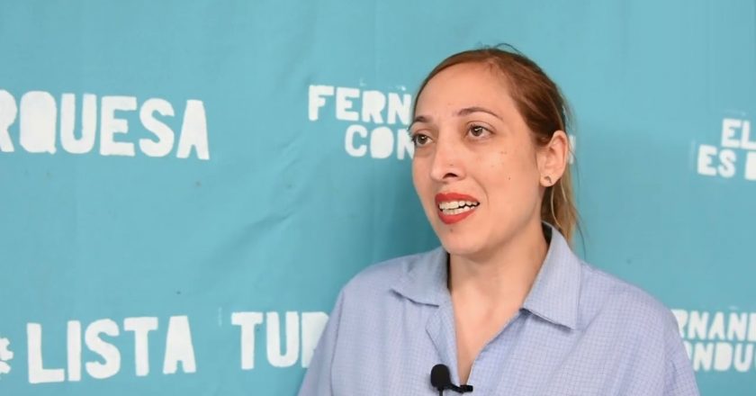 Por primera vez en la historia una mujer compite por la conducción de la UOM Río Grande: Fernanda Santana se enfrenta al histórico «Zurdo» Martínez