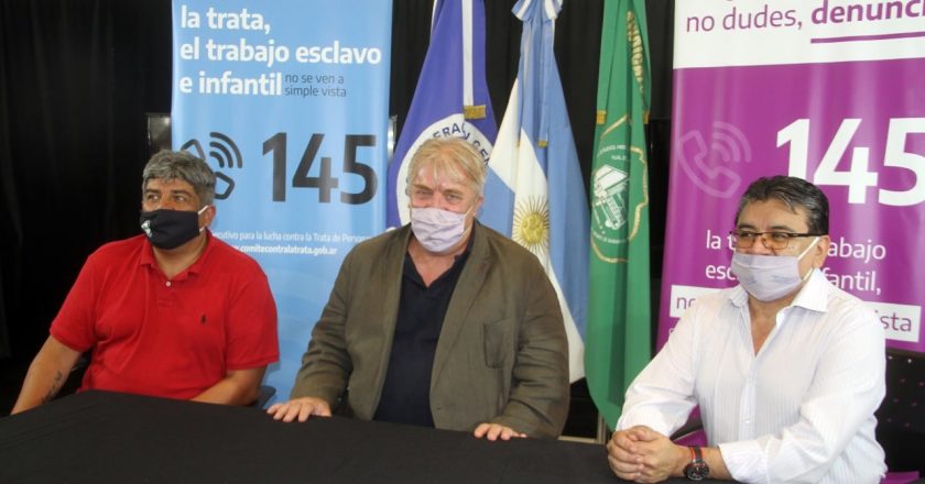 Voytenco, Moyano y el Comité contra Trabajo esclavo ratifican el convenio por trabajo decente y se comprometen a profundizar las inspecciones