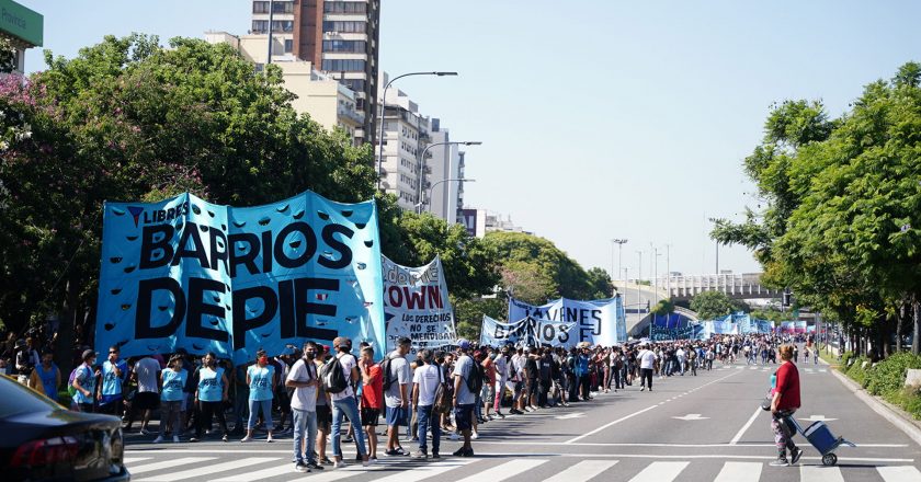 El gremio de las organizaciones sociales promete movilizar 300.000 personas en la 9 de Julio para bancar el proyecto que grava la renta inesperada