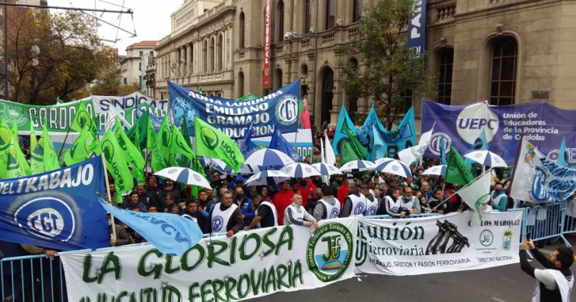 La CGT Regional Córdoba se desmarca de la conducción nacional y empieza los actos por el Día del Trabajador