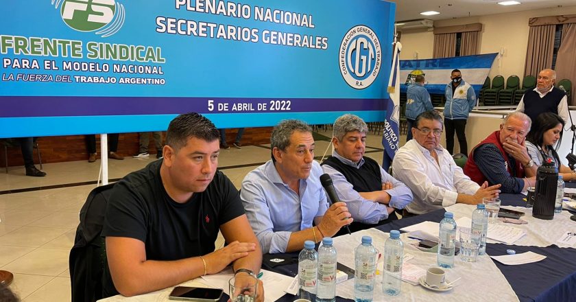 Más de 70 gremios apoyaron a Voytenco que reafirma su pertenencia al Frente Sindical