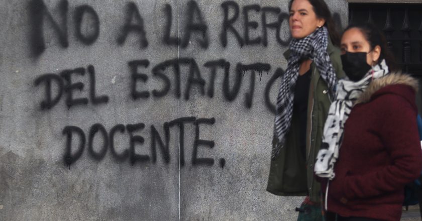 Docentes paralizaron las escuelas con un 85% de acatamiento pero Larreta igual modificó el Estatuto Docente y fue repudiado