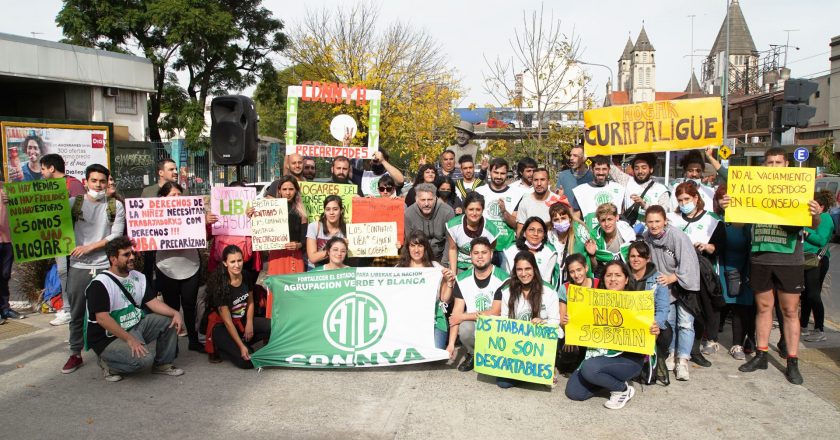 ATE reclamó por cesantías en el Consejo de la Niñez de la Ciudad de Buenos Aires: «No sobran trabajadores, faltan políticas públicas»