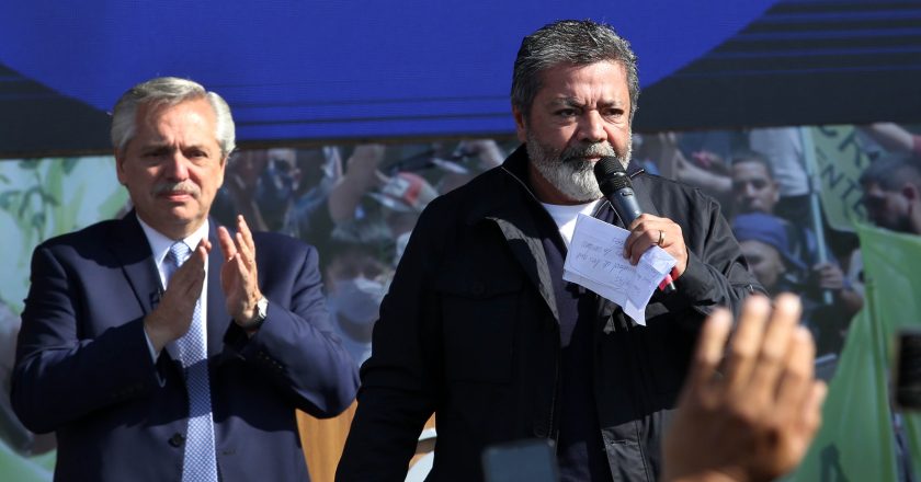 Toda la CGT presente para respaldar a Alberto Fernández: «Nos quieren hacer pelear entre nosotros pero la verdadera discusión es con quienes quieren quitar derechos»