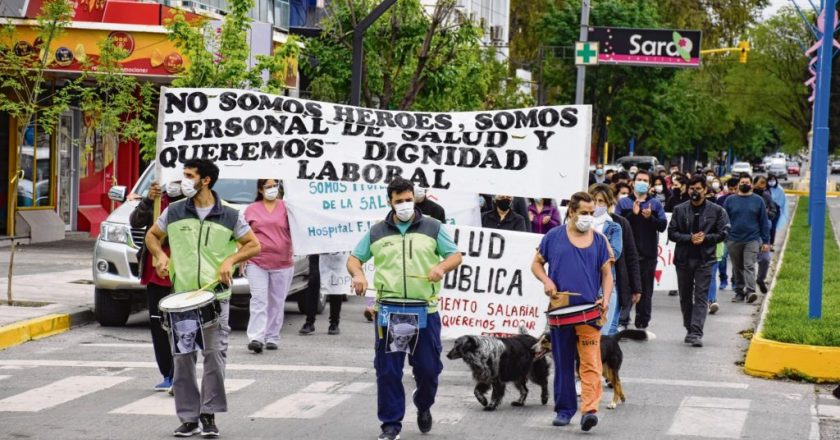 El paro de los trabajadores de la salud pública se mantendrá esta semana en Río Negro