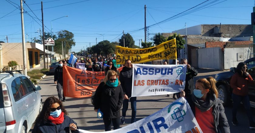 Ante la cancelación de reunión con el ministerio, el sindicato de trabajadores de salud de Río Negro va al paro por 5 días