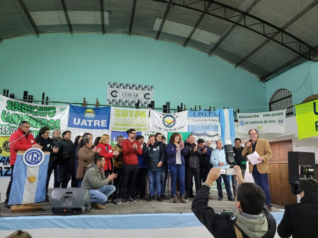 Karina Brunetto fue electa secretaria General de la CGT Azul y se suma a la lista de mujeres que llegan a la cabeza de una regional de la central obrera