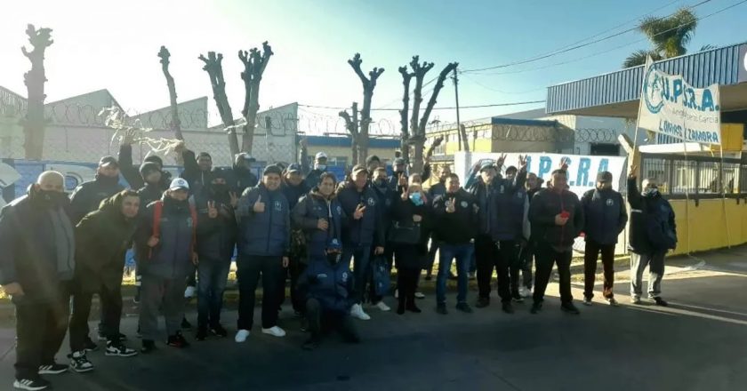 Tras las protestas, UPSRA acordó con Inclave S.A. el pago al 100% de las horas extras y la entrega de equipamiento para los trabajadores