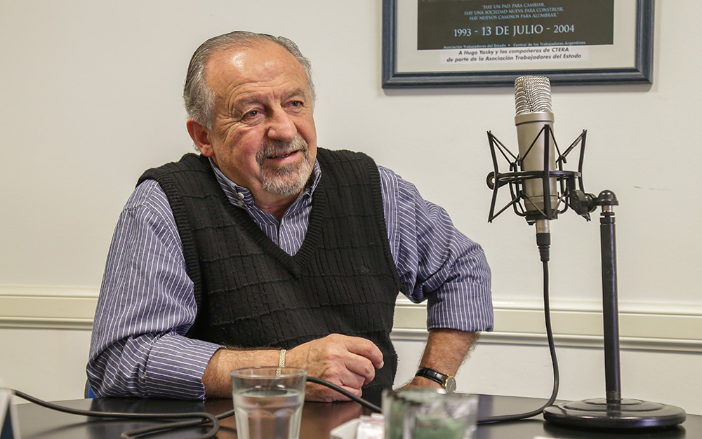 Para Yasky, "las palabras del presidente Fernández son la antítesis a los años del macrismo"