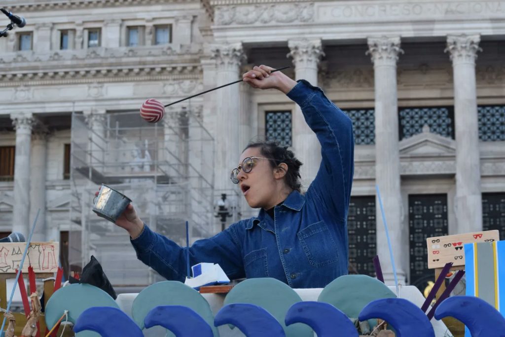 #DíaDelPadre Realizaron un festival en el Congreso para exigir la ampliación de las licencias por paternidad