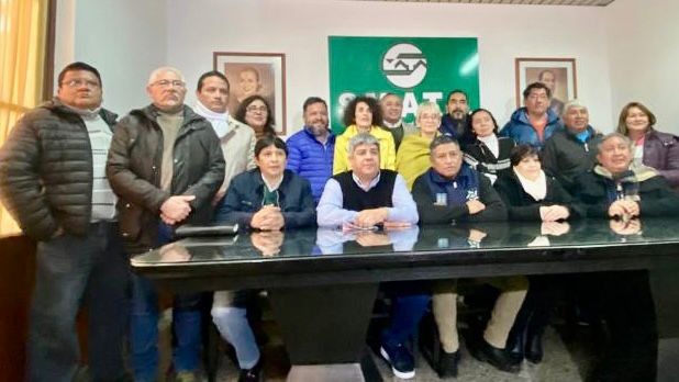 Pablo Moyano se reunió con la nueva dirigencia de la CGT Regional Jujuy y respaldó a camioneros de la provincia