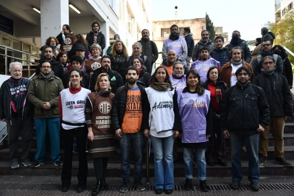 Celotto arrancó su campaña para competir por la conducción de la CTA Autónoma con un pedido de paro general y plan de lucha