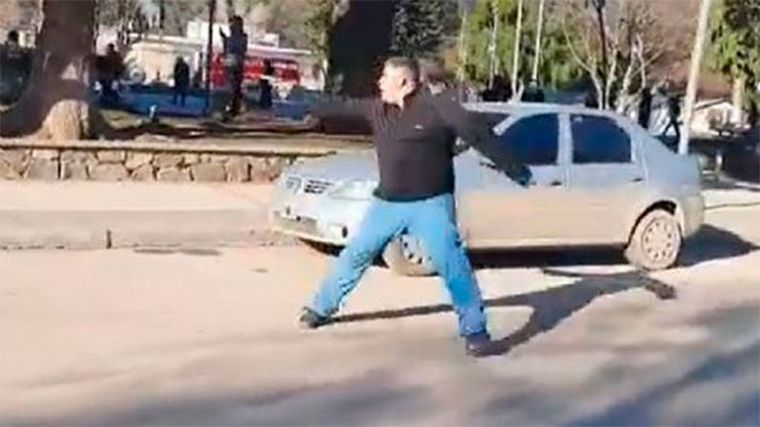 Se entregó y quedó detenido el autor de los disparos en protesta de ATE en San Martín de los Andes