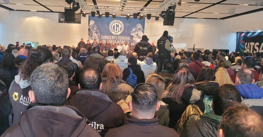 Horacio Arreceygor afirmó que el movimiento obrero debería «estar más en la calle» y resaltó la cantidad de delegadas mujeres en la Corriente Federal: «Se está trabajando mucho en la lucha por la igualdad»