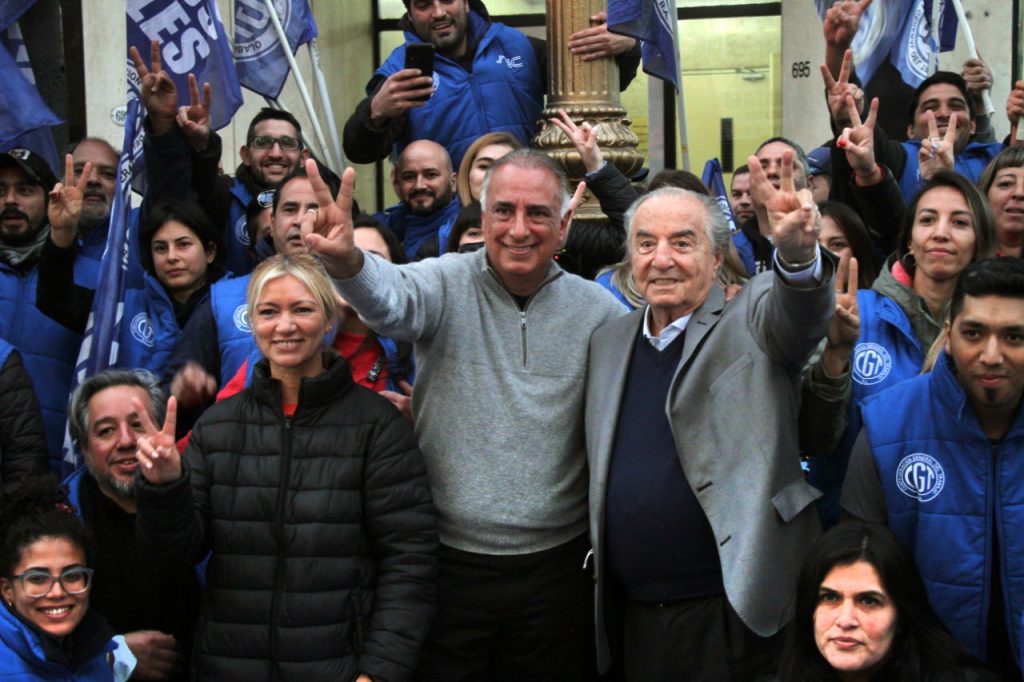 Armando Cavalieri, Ramón Muerza y Cristian Benedettelli, el tridente de dirigentes que competirá por la conducción del gremio más importante del país