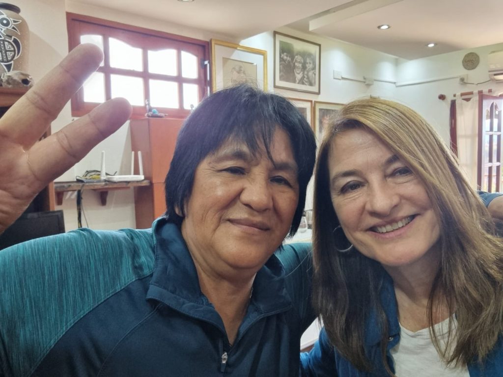 Hugo Yasky y Estela Díaz visitaron a Milagro Sala y criticaron su "encarcelamiento ilegal" y confirmaron que continuará en la conducción de la CTA