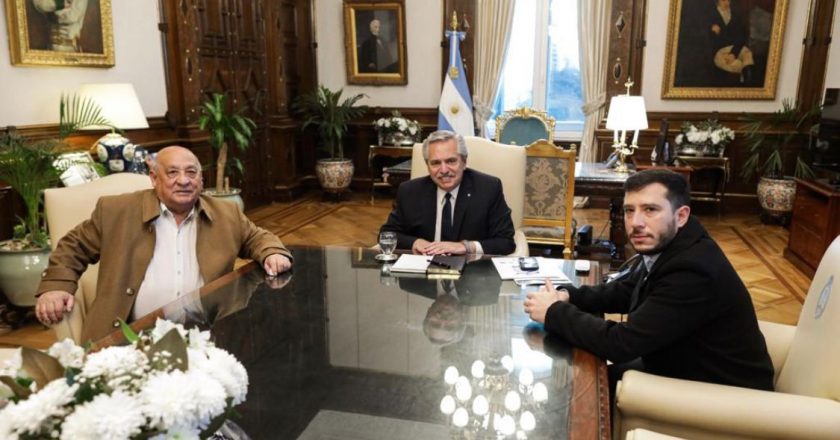 Con la Ley de Marina Mercante en agenda, el SOMU tuvo su mano a mano con Alberto Fernández en la Casa Rosada