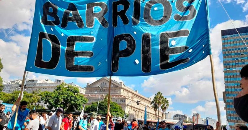 Barrios de Pie marchará el sábado al predio de la Sociedad Rural «contra la extorsión que llevan adelante los sectores concentrados del agro»