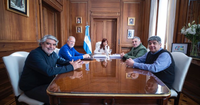 «Cristina, Moyano o los dirigentes gremiales somos una circunstancia, vienen por los derechos de los trabajadores argentinos, vienen por todo el peronismo»