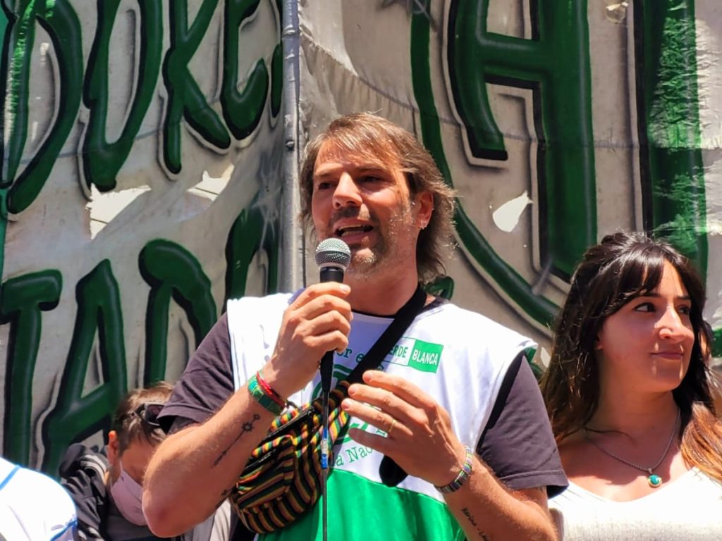 Para "Tano" Catalano, "el movimiento obrero está unido por Cristina"