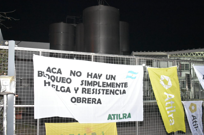 #AHORA La Justicia laboral ordena reincorporar a los trabajadores despedidos de Lácteos Vidal por protagonizar una protesta gremial
