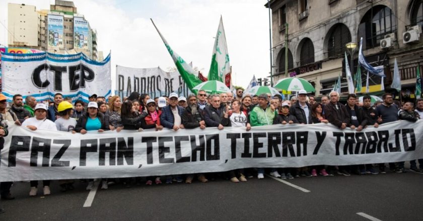 El gremio de las organizaciones sociales encara una nueva Marcha de San Cayetano: «Sin poder popular, no hay justicia social»