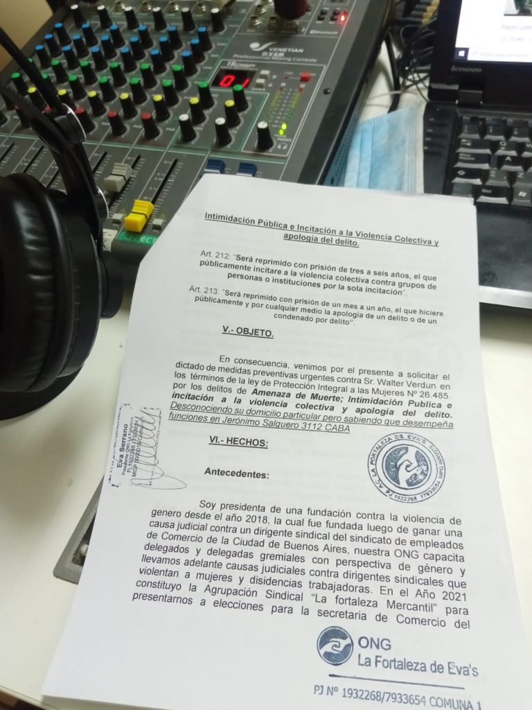 Acusan a Ramón Muerza de violentar una fundación contra la violencia de género porque no consiguió que lo apoyen en la elección de Comercio