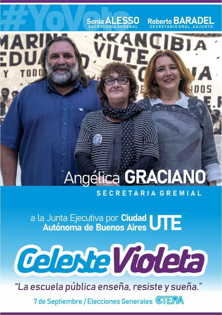 Tres listas compiten por la conducción de la CTERA, estructura en la que se sostiene la base de poder de la CTA de los Trabajadores