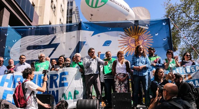 Godoy reiteró su reclamo: «Si se establece un Salario Universal se podría terminar el hambre en Argentina en el corto plazo»