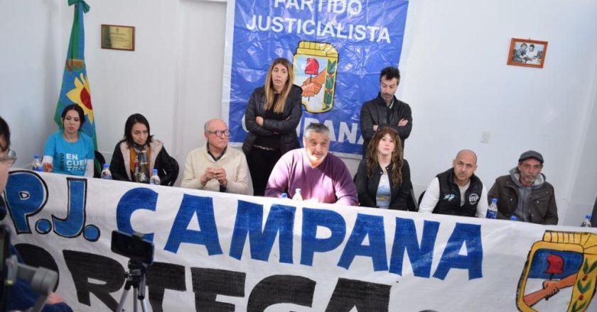 Ortega alineó el PJ Campana en la misma sintonía que el PJ bonaerense de Máximo: «Lo ocurrido no constituye un hecho de violencia en contra de CFK, sino en contra de las instituciones democráticas»