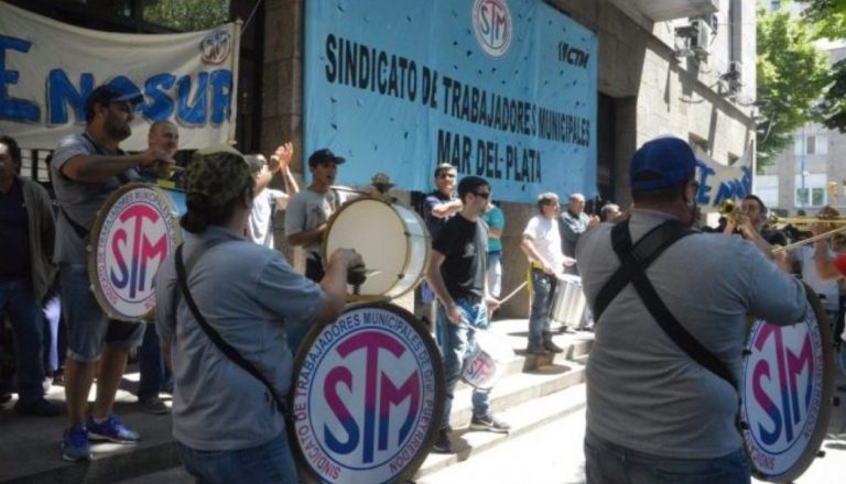 Municipales marplatenses realizan un cese de actividades y se movilizarán por las calles de La Feliz