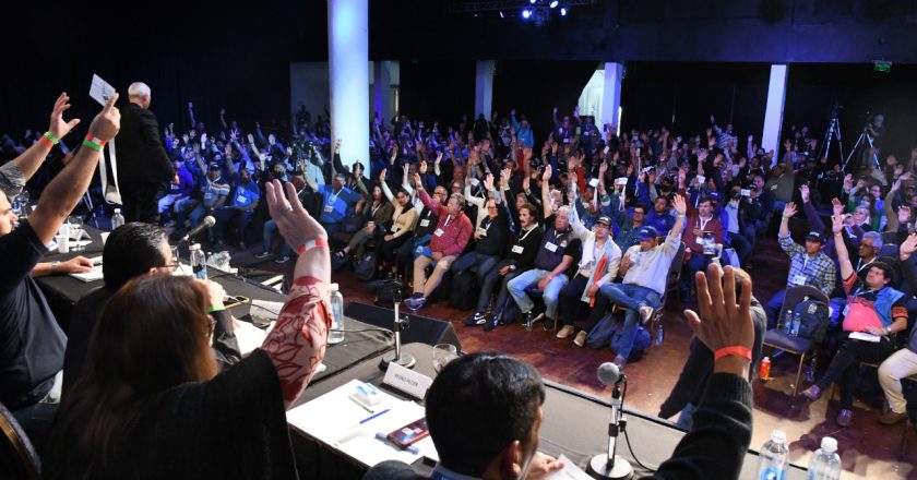 Voytenco arrasó en el Congreso de la UATRE y adelantó las elecciones para refrendar su conducción en las urnas: «Los vamos a llenar de votos»