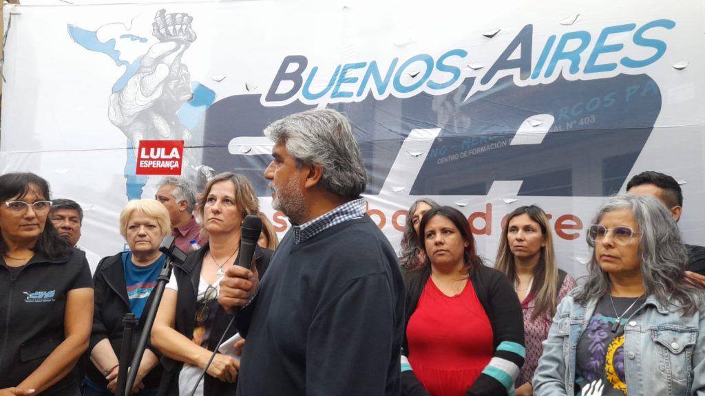 Walter Correa: "La decisión fue contundente de tomar la Plaza de Mayo para el 17 de Octubre"