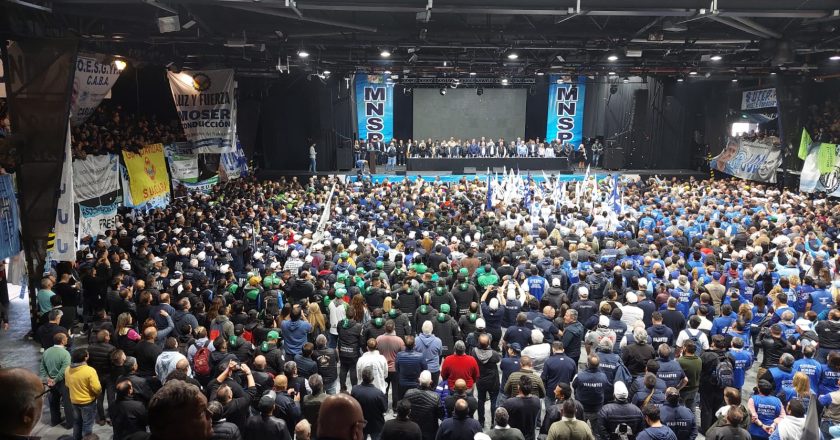 #17OenObras El acto de los «Gordos» e Independientes de la CGT abrió con fuertes  reclamos por la falta de participación electoral del movimiento obrero