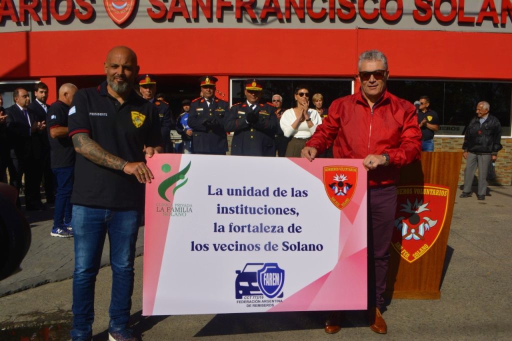 La Federación de Remiseros intervino para que bomberos voluntarios quilmeños se atiendan en una clínica privada: "Ojalá se replique por todo el país"