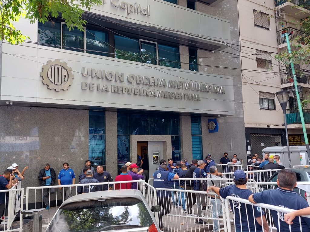 Se resquebraja el tándem de conducción de la UOM Capital por la participación de Antonio Caló en el acto de CFK