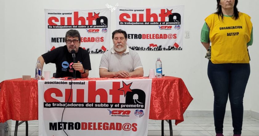 Aunque el trotskismo hizo una muy buena elección, el binomio «Beto» Pianelli – Néstor Segovia continuará al frente de los Metrodelegados hasta 2027