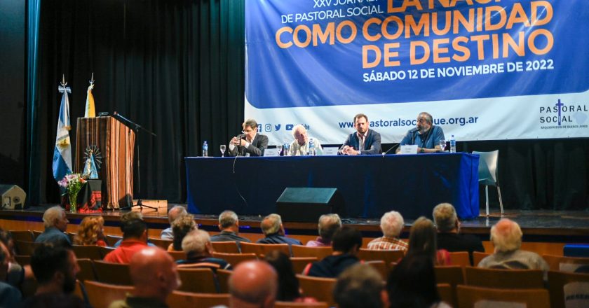 Con ausencia del Gobierno, se conmemoraron los 25 años de la Pastoral Social con fuerte presencia de sindicalistas y discursos de alerta económica