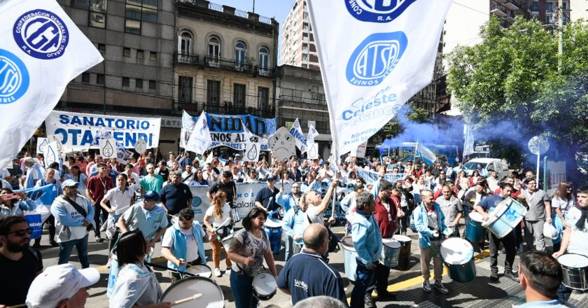 Tironeos en ATSA Buenos Aires por la oficialización de listas para las elecciones sindicales que van a definir al sucesor de Héctor Daer