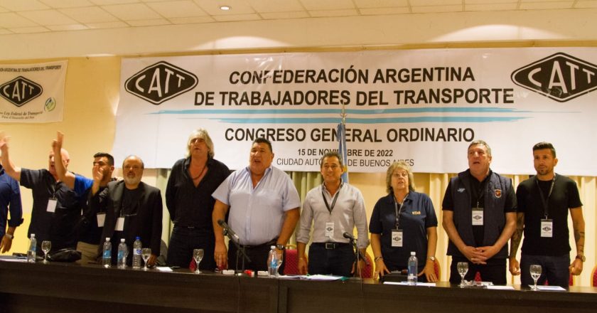 En su Congreso Anual la CATT ratificó el estado de alerta y reclamó políticas integrales para el transporte